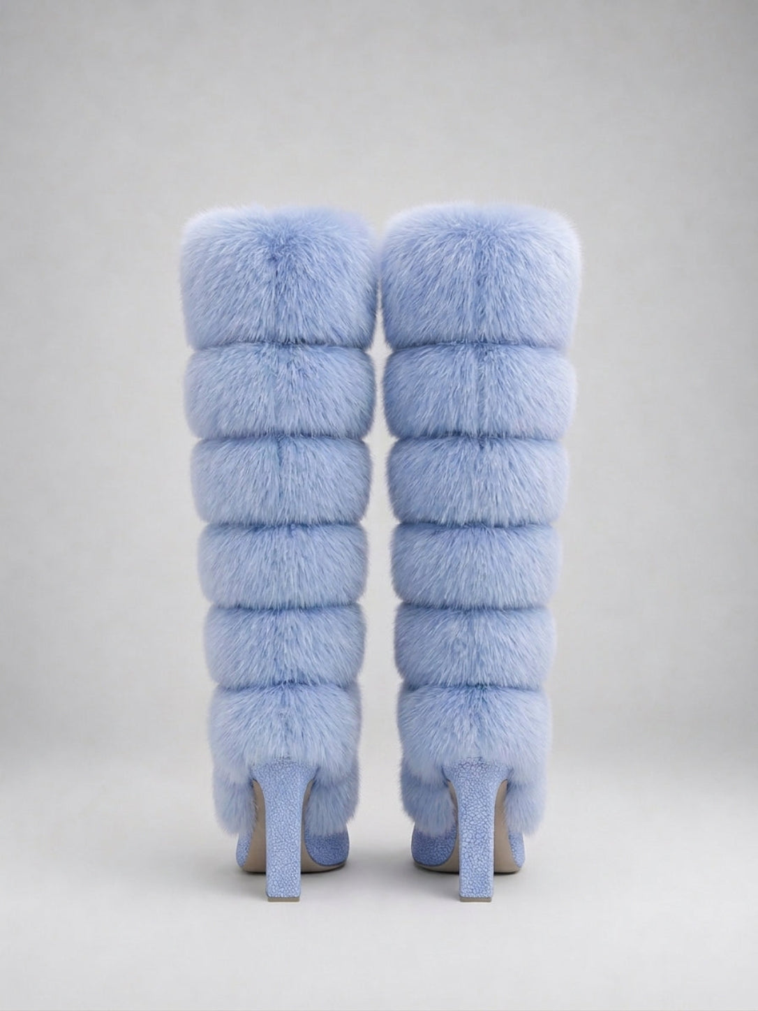 Lumière Bleu Fur Boot