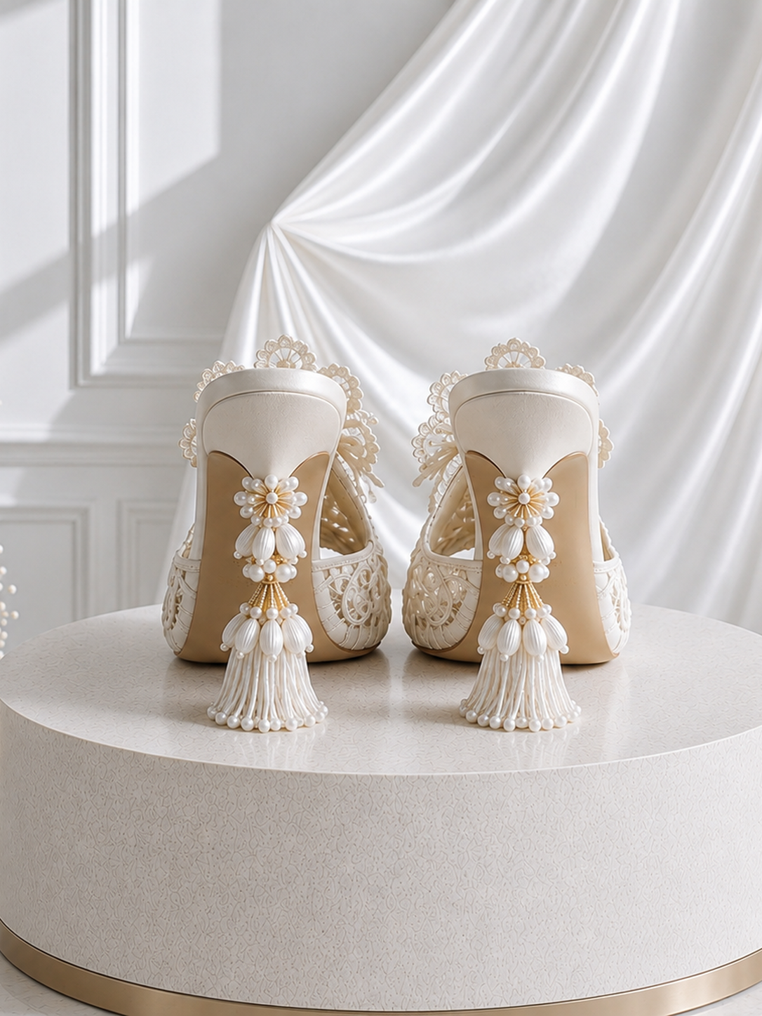 The Fleur de Perle Mule