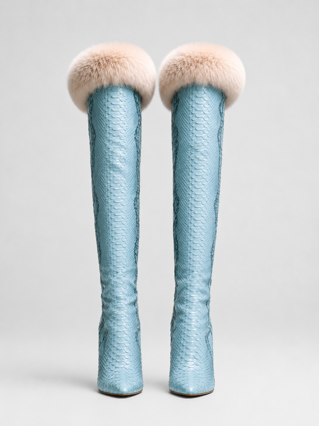 Éclat Glacé Python Boot