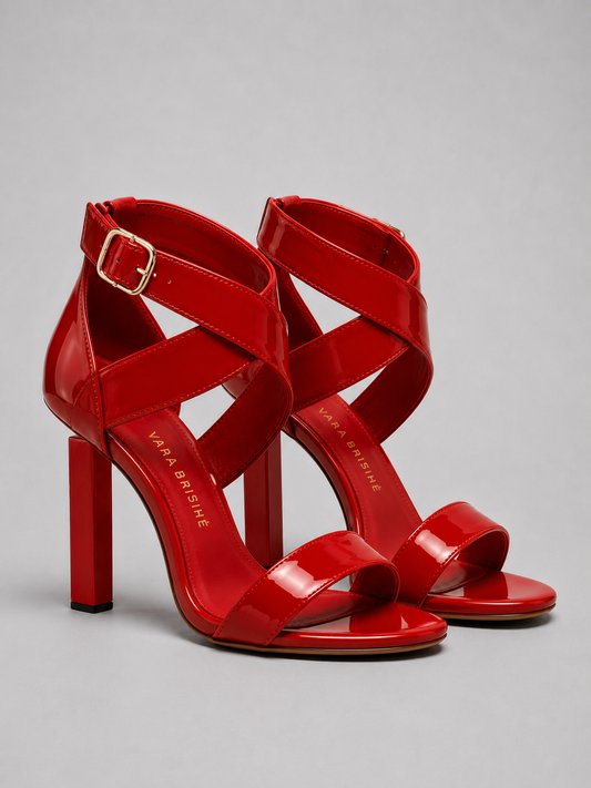Rouge Échelon Sandal