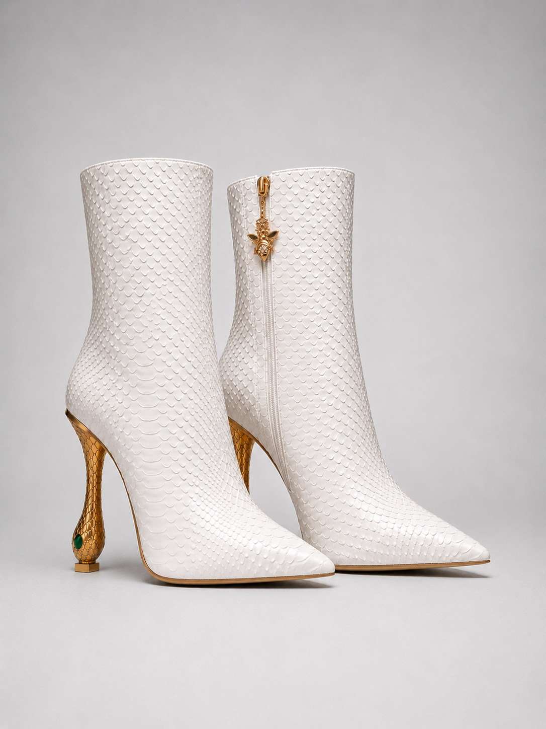 Émeraude Serpente Ankle Boot