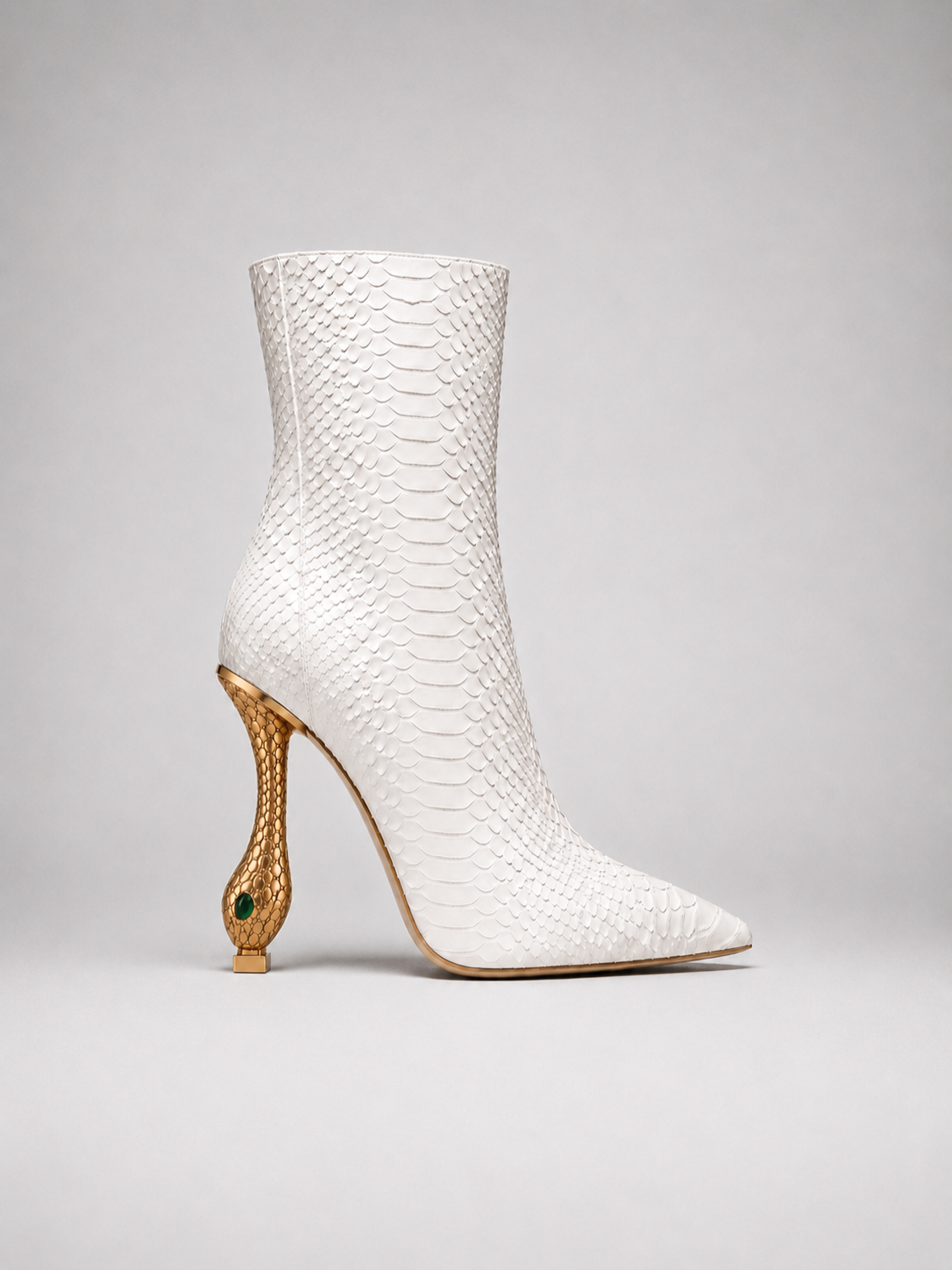 Émeraude Serpente Ankle Boot